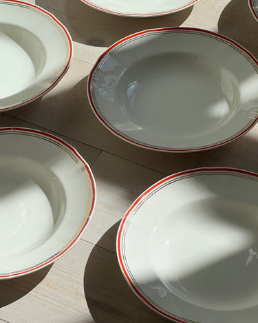Arabia pasta plates (8 pcs) - NEROLI
