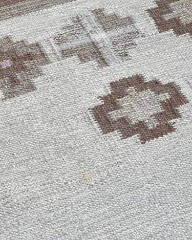 Beige flatweave rug - NEROLI