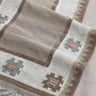 Beige flatweave runner - NEROLI