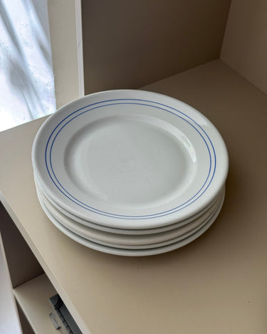 Bistro dinner plates (5 pcs) - NEROLI
