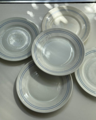 Bistro dinner plates (5 pcs) - NEROLI