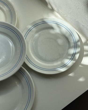 Bistro dinner plates (5 pcs) - NEROLI