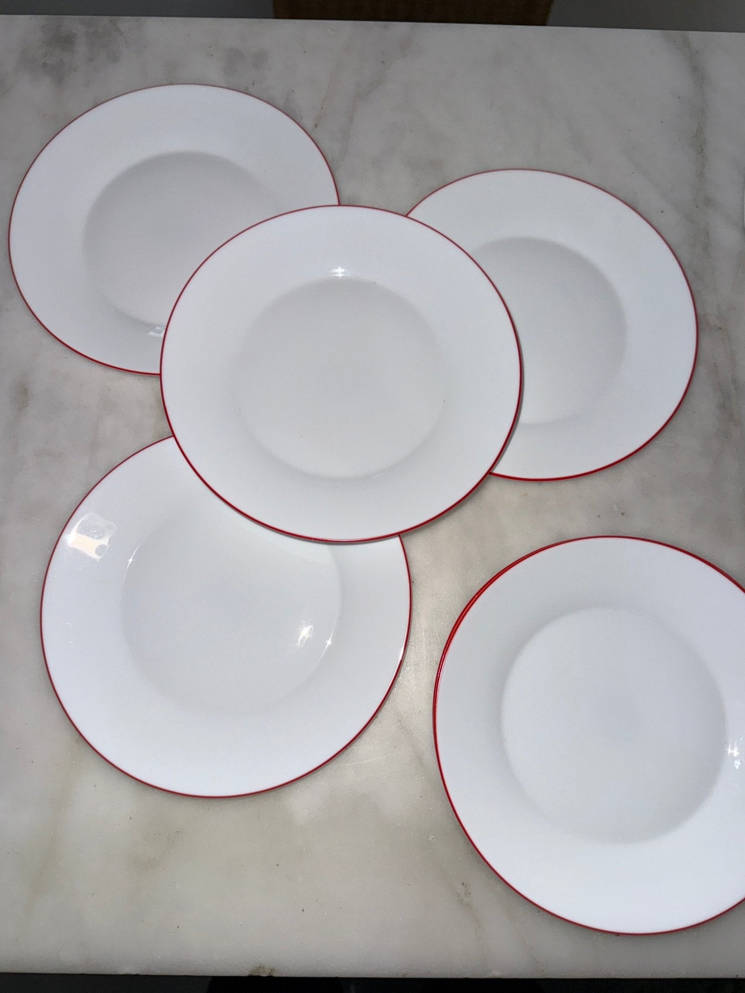 Bistro lunch plates (6 pcs) - NEROLI