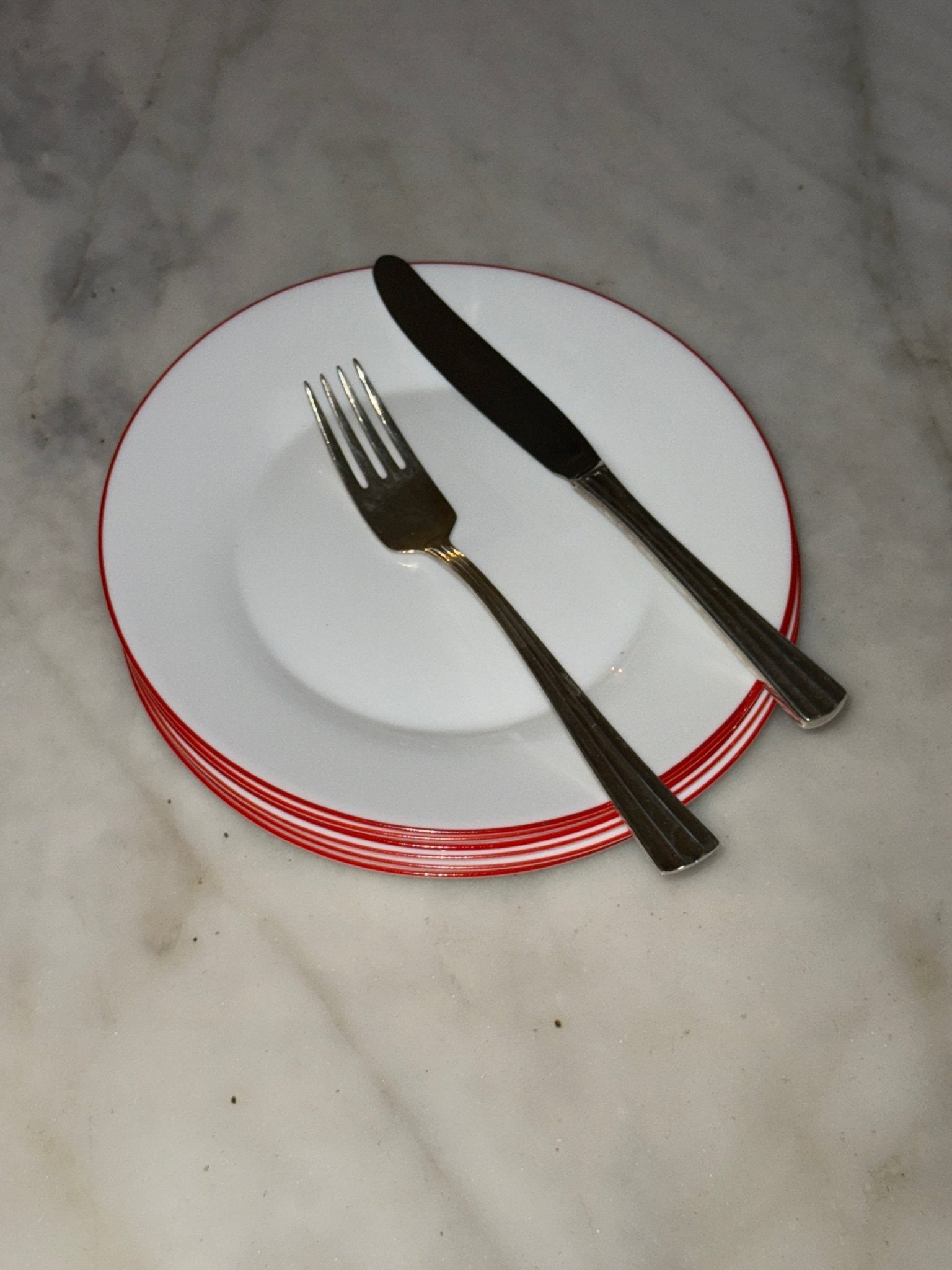 Bistro lunch plates (6 pcs) - NEROLI