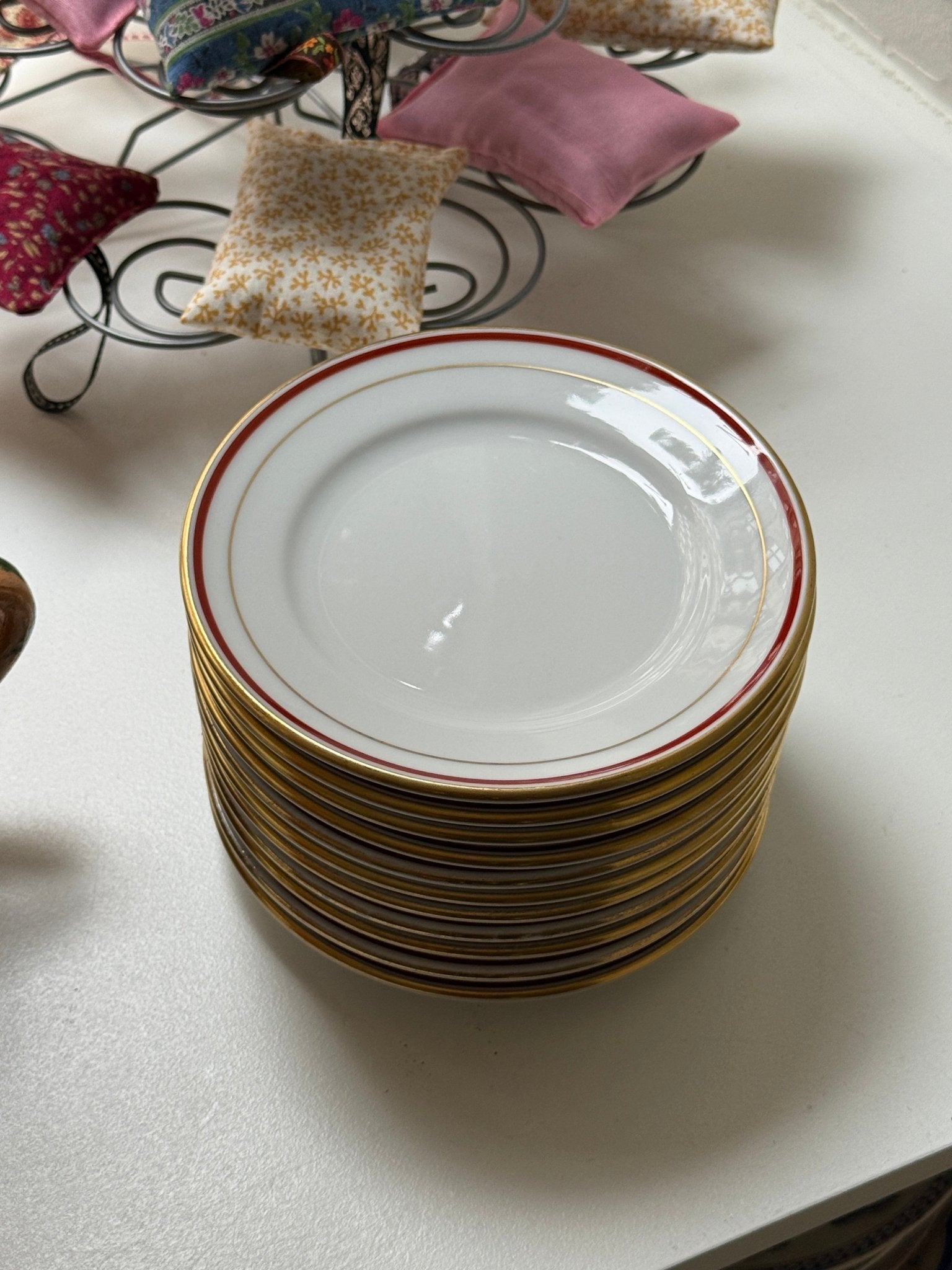 Bistro side plates (11 pcs) - NEROLI