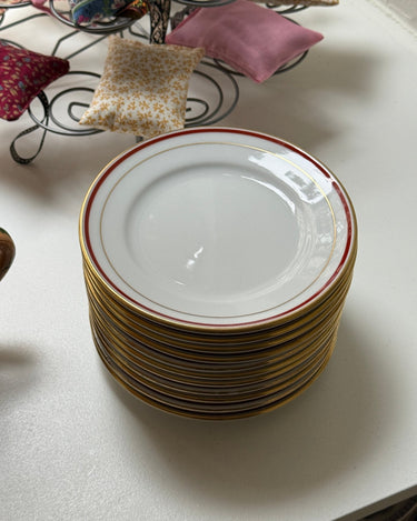 Bistro side plates (11 pcs) - NEROLI