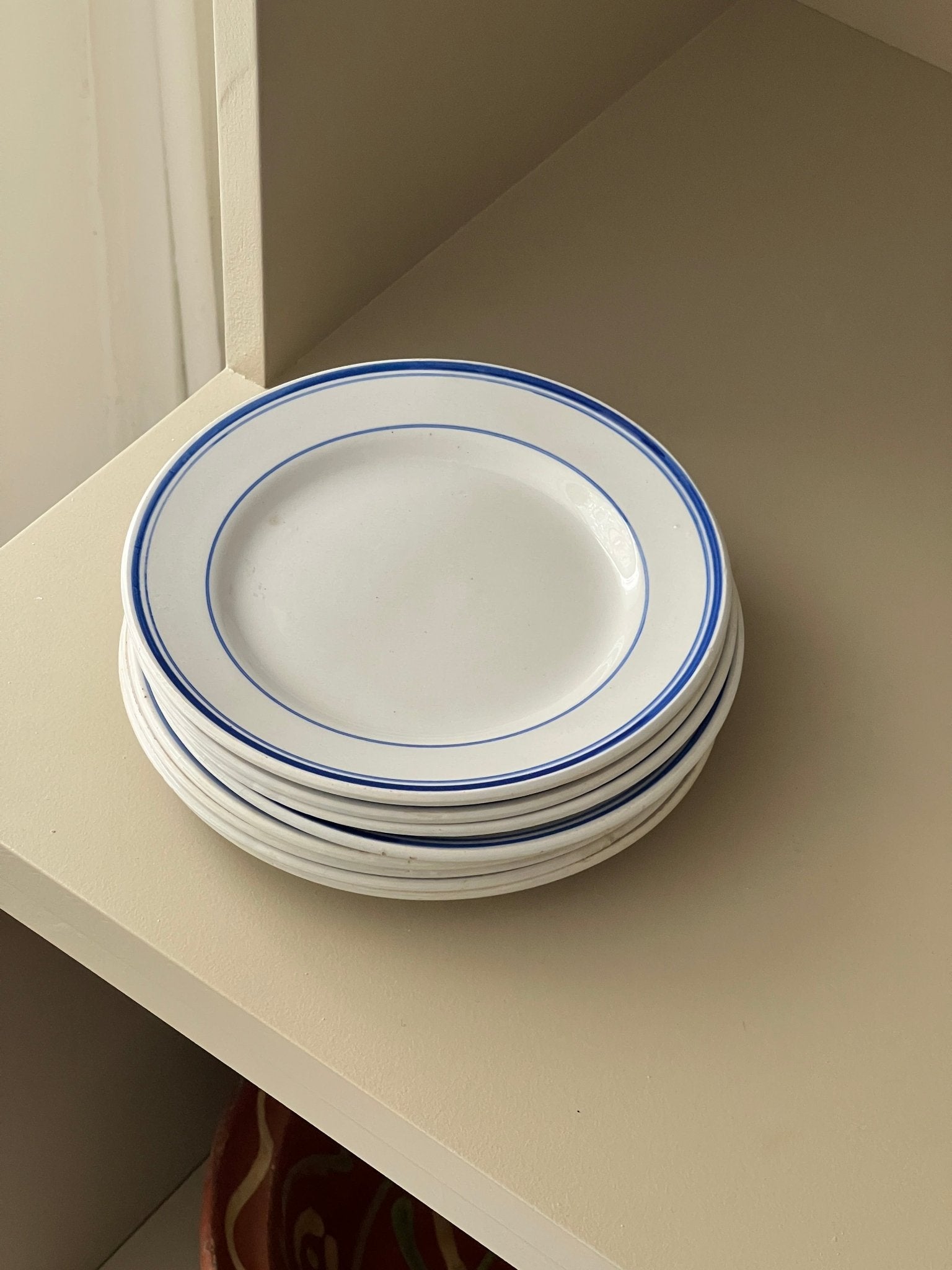 Bistro side plates (8 pcs) - NEROLI