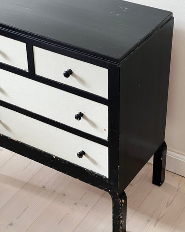 Black and white drawer - NEROLI