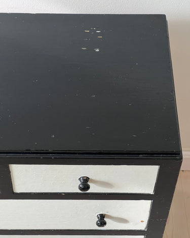 Black and white drawer - NEROLI