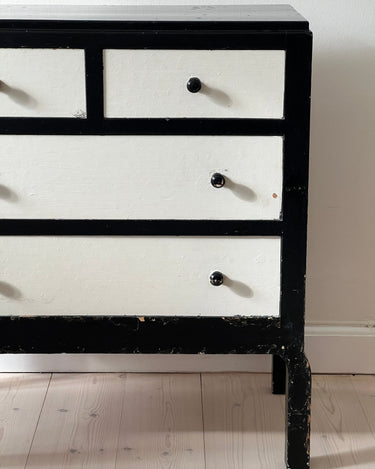 Black and white drawer - NEROLI