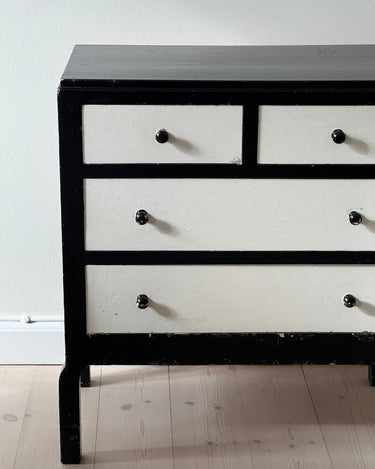 Black and white drawer - NEROLI