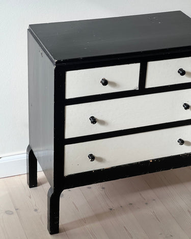 Black and white drawer - NEROLI