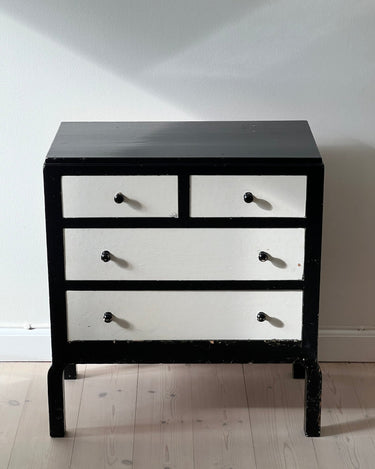 Black and white drawer - NEROLI