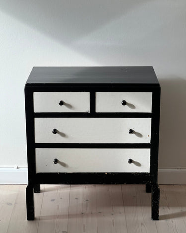 Black and white drawer - NEROLI