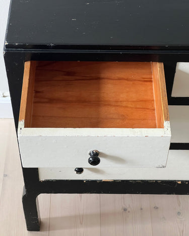 Black and white drawer - NEROLI