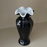 Black glass vase - NEROLI