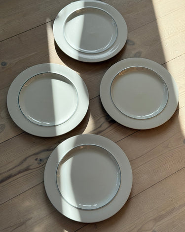 Blåkant dinner plates (4 pcs) - NEROLI