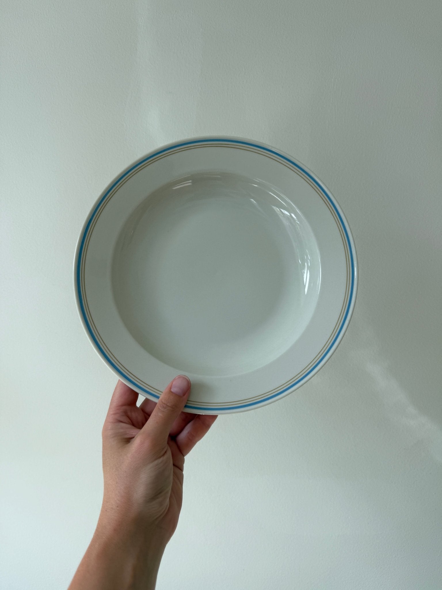 Blue bistro pasta plates (9 pcs) - NEROLI
