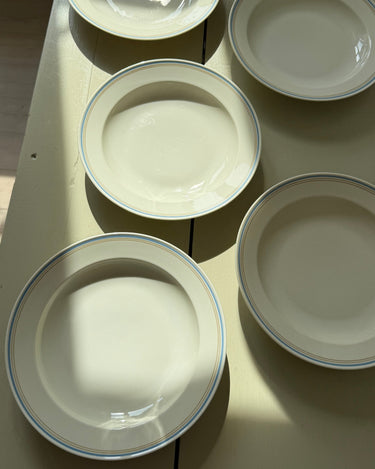 Blue bistro pasta plates (9 pcs) - NEROLI