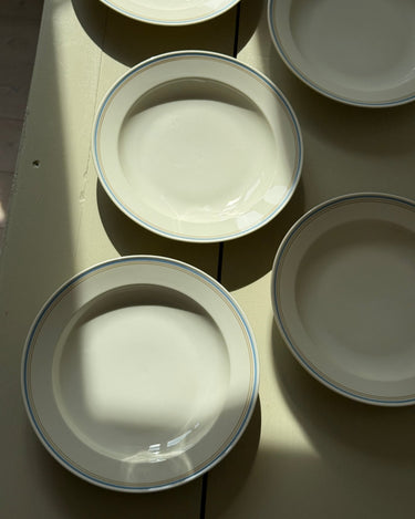 Blue bistro pasta plates (9 pcs) - NEROLI