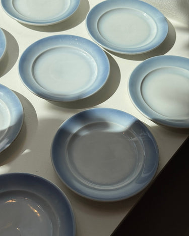 Blue cake plates - NEROLI