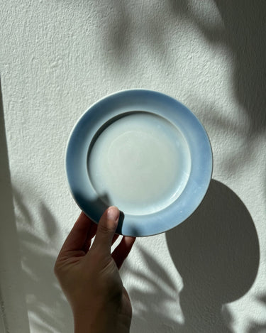 Blue cake plates - NEROLI