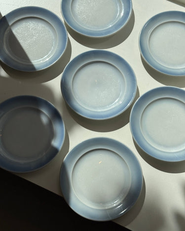 Blue cake plates - NEROLI