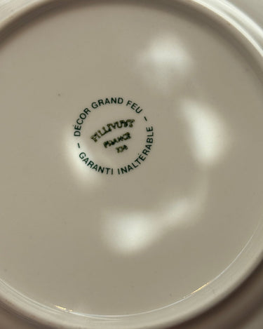 Blue cake plates - NEROLI