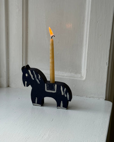 Blue candleholder - NEROLI