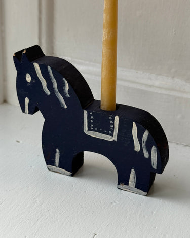 Blue candleholder - NEROLI