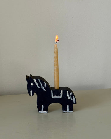 Blue candleholder - NEROLI
