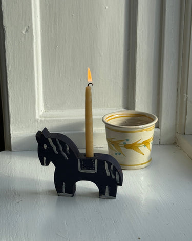 Blue candleholder - NEROLI