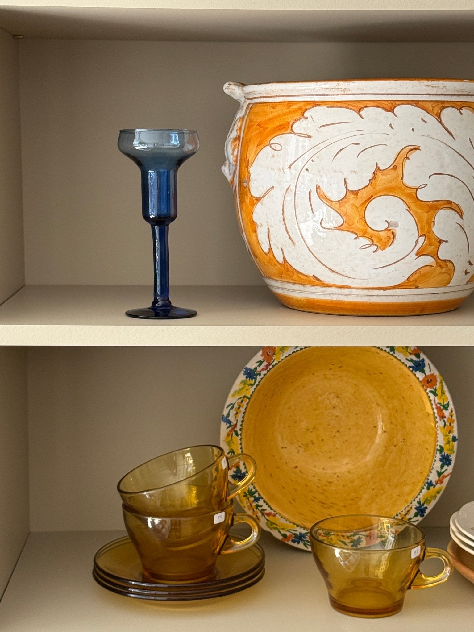 Blue candlestick - NEROLI