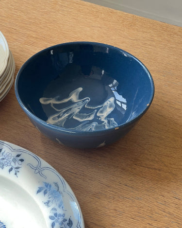 Blue ceramic bowl - NEROLI
