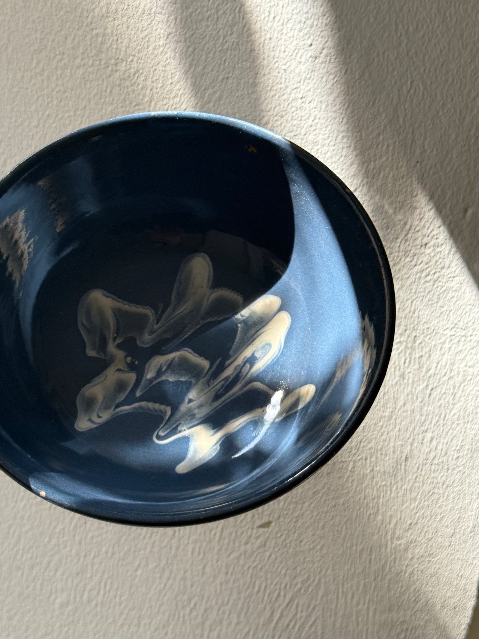 Blue ceramic bowl - NEROLI