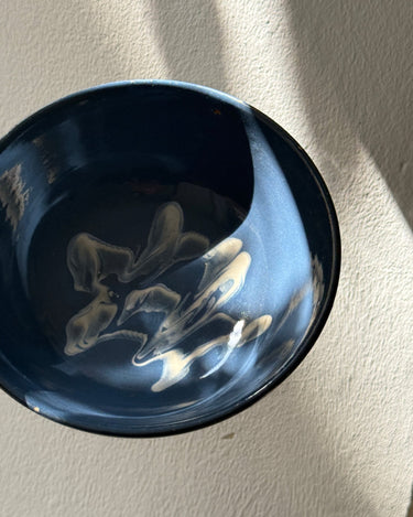 Blue ceramic bowl - NEROLI
