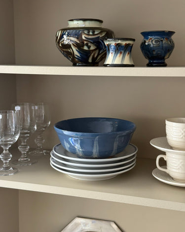Blue ceramic bowl - NEROLI