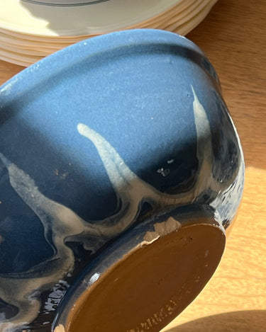 Blue ceramic bowl - NEROLI