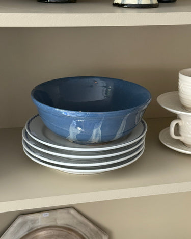 Blue ceramic bowl - NEROLI