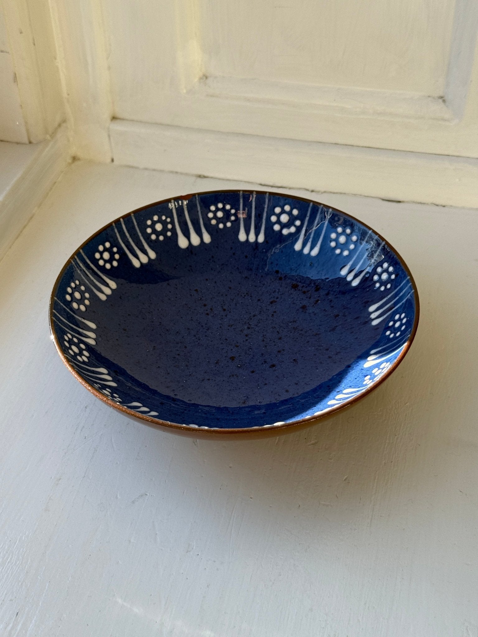 Blue ceramic bowl - NEROLI