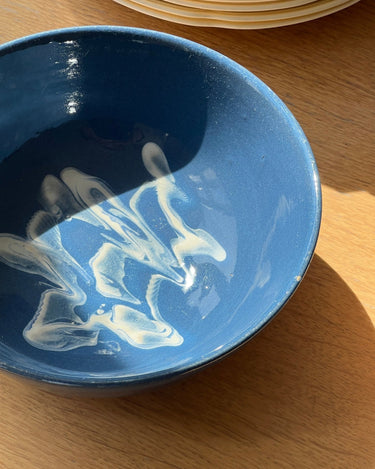 Blue ceramic bowl - NEROLI