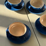 Blue ceramic cups (9 sets) - NEROLI