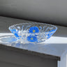 Blue crystal bowl - NEROLI