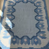 Blue flatweave rug - NEROLI