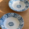 Blue floral cereal bowls - NEROLI