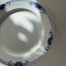 Blue floral dinner plates (12 pcs) - NEROLI
