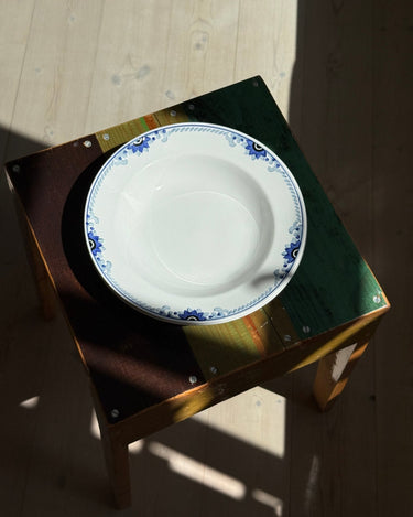 Blue floral pasta plates (10 pcs) - NEROLI