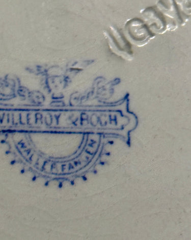 Blue floral pasta plates (10 pcs) - NEROLI