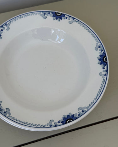 Blue floral pasta plates (10 pcs) - NEROLI