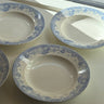 Blue floral pasta plates (9 pcs) - NEROLI